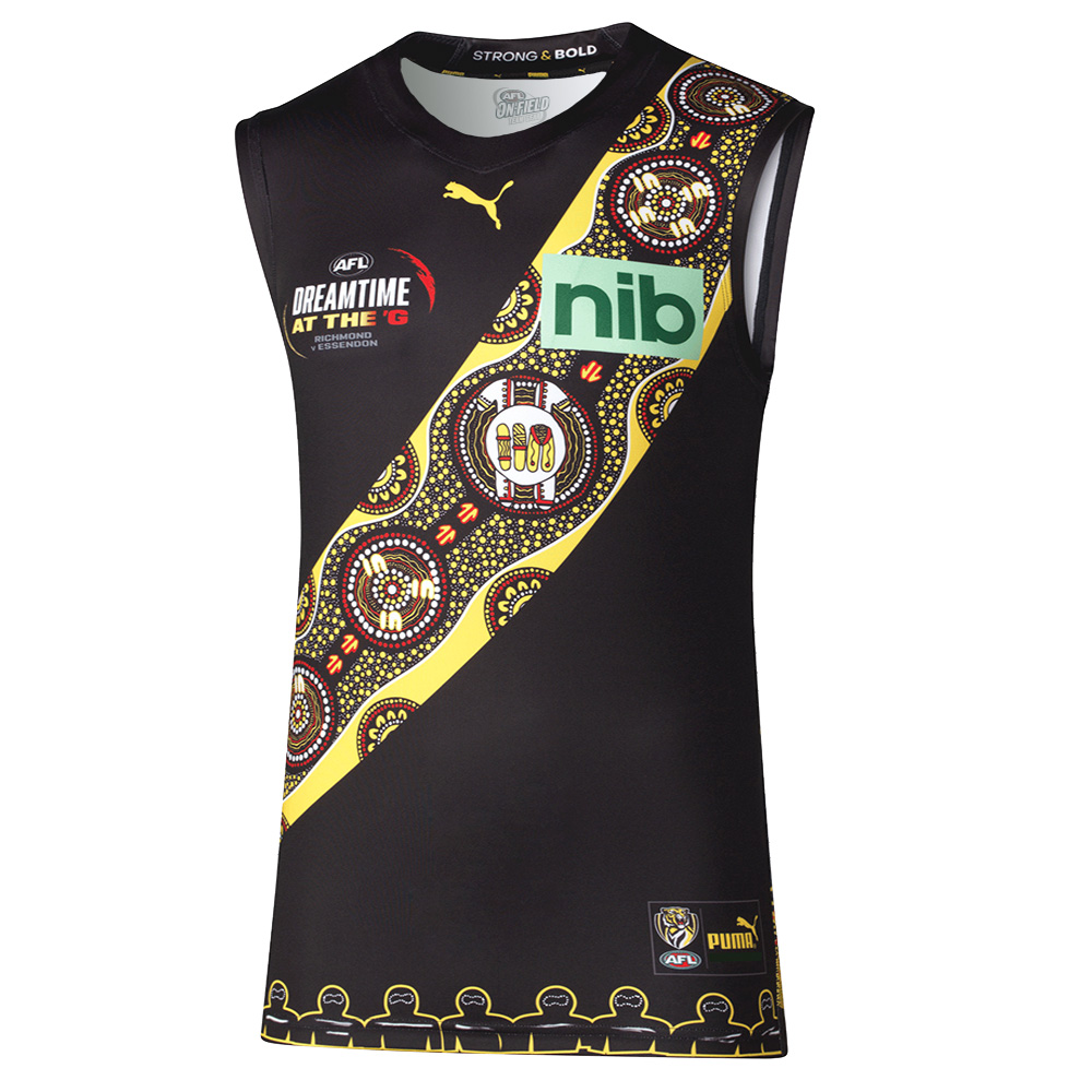 5XL AFL ISC In Stock Now 20 Gold Coast Suns Indigenous Guernsey Mens Medium 