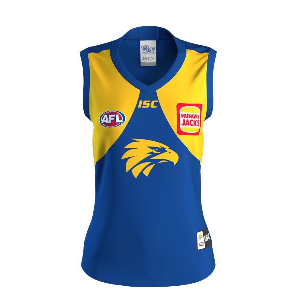 West Coast Eagles AFL ISC Mens Training Guernsey